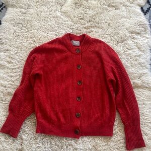 Everlane Alpaca Cardigan.